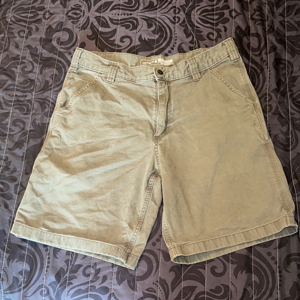 Carhartt Olive Green Shorts